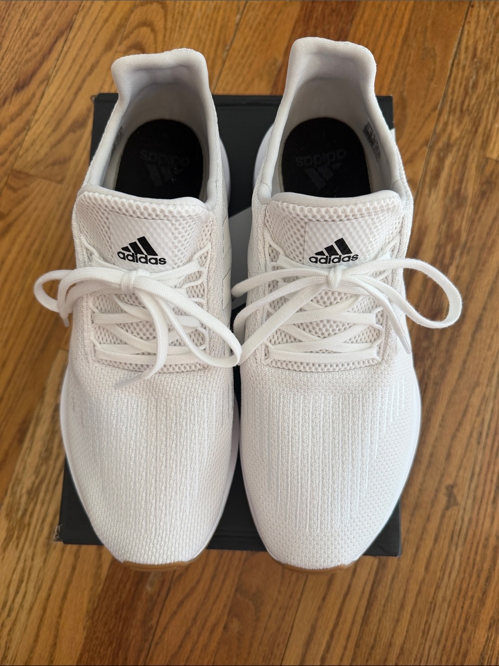 adidas Mens Swift Run 1.0 Lace Up Sneakers Shoes Casual - Picture 3 of 7